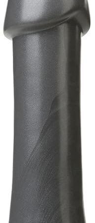 Doc Johnson American Bombshell - B-10 Torpedo - Vac-U-Lock Compatible Dildo - for Adults Only, Gunmetal Grey