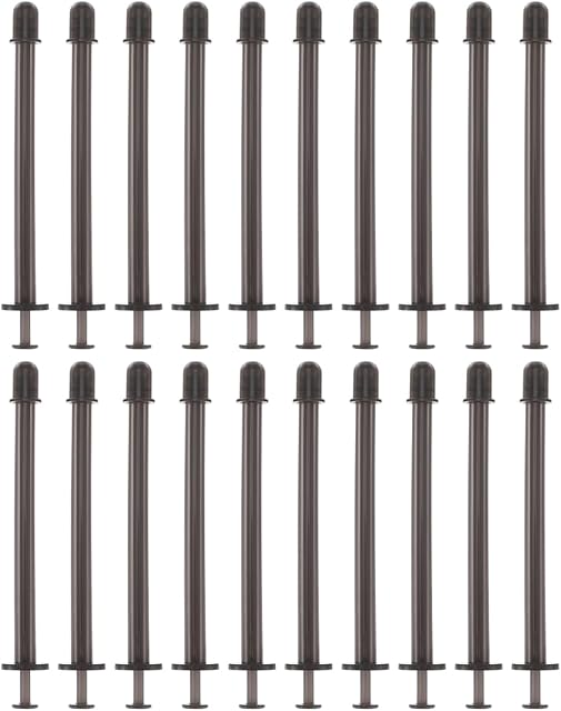 20pcs Lube Applicator with Smooth Rounded Tip for Precision -Free Use Reusable Durable 2g