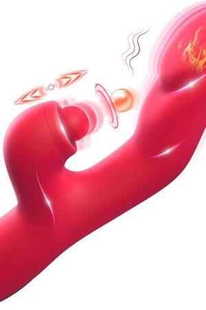 Vibrators Women Sex Toys Dildo - Adult Toys G Spot Vibrator Clitoral Thrusting Dildo Vibrator with 10 Vibrating & 5 Pulsing Tap Modes & Heating Function, Sex Toy Stimulator Nipple Clit Anal Dildos