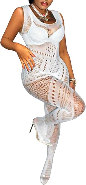 Women Lingerie Bodystocking Sexy Bodysuit Fishnet Tights Playsuit Nightwear