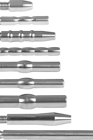 9 Pcs Sex Toy Sound Urethral Plug Urethral Toy Chastity Lock Accessories Urethra Trainer Set Chastity Device Urethral Masturbation Stick Catheter Sound Penis Plug for Male Urethra Stimulation