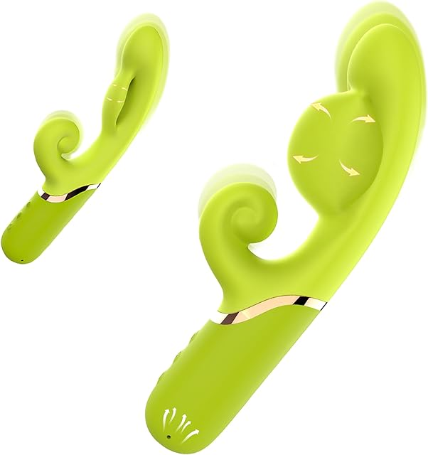 G-spot Vibrator Dildo Women Sex Toys - Adult Toys Inflatable Rabbit Vibrators for Vaginal & Anal Expansion Stimulation with 9 Modes and 3 Adjustable Frequencies Sex Toy for Women Couples