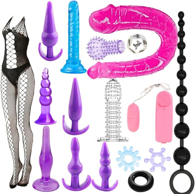 17PCS Anal Beads Butt Plug Flexible Anal Sex Toys