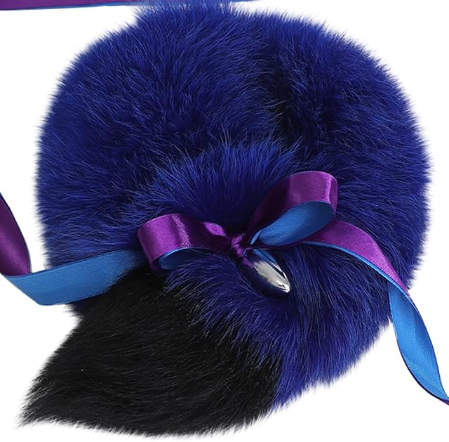 Anal Sex Toys Buttplug Tail Plug Fox Tail Anal Butt Plug for Women Men-100CM Tail||3.4CM Anal Plugs