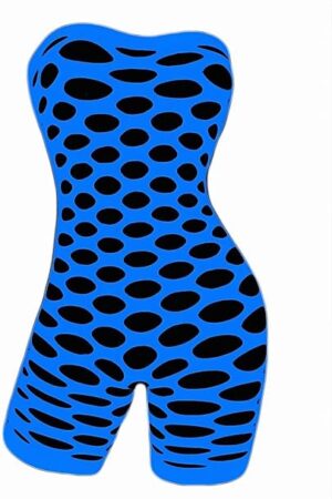 Women's Mesh Lingerie Fishnet Mini Dress Free Size Bodysuit Strapless Fishnet Lingerie Tube Chemise Sleepwear