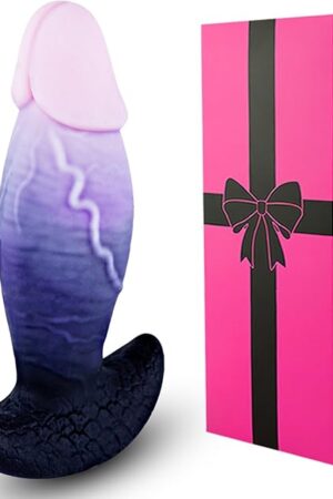 7" Soft Silicone Realistic Large Thick Dildo Butt Plug, Wearable Fantasy Monster XL Anal Plug for Advanced, Realistic Thick Anal Trainer, Lifelike Glans Monster Horse Dildo Sex Toys for Men Women