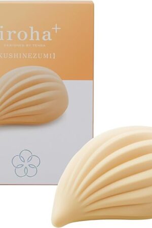 iroha iroha+ Renewal Pleasure Item Kushi Vibrator for Women, Clitoral Waterproof Rechargeable Vibrator