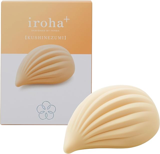iroha iroha+ Renewal Pleasure Item Kushi Vibrator for Women, Clitoral Waterproof Rechargeable Vibrator