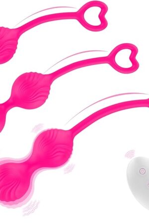 CKSOHOT G-Spot Vibrators Sex Toys - Adult Toys Vibrators, 10 Vibration Modes & 3 Different Massage Stages, Safe Silicone, Highly Waterproof, Adult Sex Toys with Remote Control for Women (Rose)