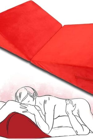 2 x Sex Pillow Cushion Triangle for Couples for Sleep Aid | Position Adult Toy Women Black Couple Furniture Portable Ramp Support Triangle Positioning