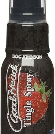 Doc Johnson GoodHead - Tingle Spray - Salivating Strawberry - 1 fl Oz (29 ml)