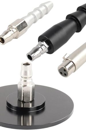 Fredorch Suction Cup Quick Air Connector Adapter to 3XLR Connector 4 Attachements for Sex Machines Vac-U-Lock Device Single Adapter