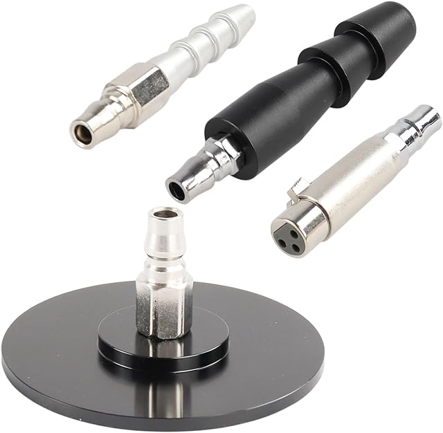 Fredorch Suction Cup Quick Air Connector Adapter to 3XLR Connector 4 Attachements for Sex Machines Vac-U-Lock Device Single Adapter