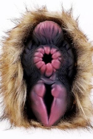 6.7in Monster Camel Masturbators with Detachable Fur, Realistic Pocket Adult Sex Toy Pussy Silicone Men Masturbator, Male Masturbation Sleeve Soft Men Masturbator Sucking SM Toy