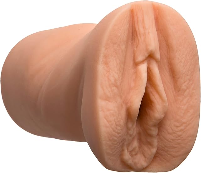 Doc Johnson Vicky Vette - Vicky Quickie - UltraSKYN - Double Sided Masturbator/Stroker - Ass and Vagina