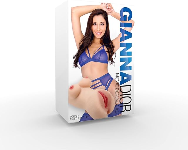 Gianna Dior - Torso MASTURBATOR - Pornstar Series-Masturbator Realistic 3D Textured Tight Channel-Pleasure Sex Toys with 3D Stimulating Pocket Male Masturbation.
