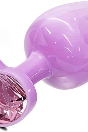 Anal Plugs Small Butt Plug for Beginners,Adult Aanl Toys with Heart-Shaped Jewelry Base,G Spot Sex Toy Anal Sex Adult Toy for Beginner Adult Unisex Women and Men Couple (Small Pink)