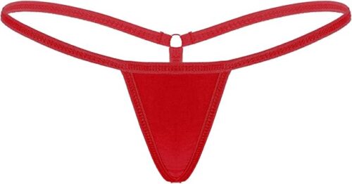 Womens Sexy Low Waist Thong T Pants Underwear Panties Micro Mini G-String Lingerie Panty