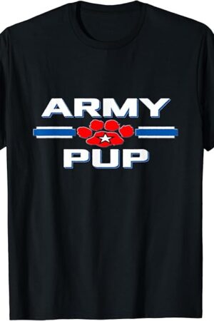 Gay Army Pup Play Shirt | Human Puppy Military Fetish Tshirt