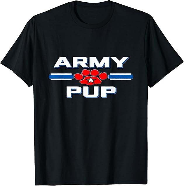 Gay Army Pup Play Shirt | Human Puppy Military Fetish Tshirt