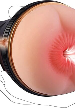 Anal Male Masturbator Cup Sex Toys for Men, Handheld Pocket Pussy with Realistic Anus Blowjob Sex Pleasure, Man Masturbation Cup for Penis Stimulator, Portable Pocket Pussies for Ass Butt Anus
