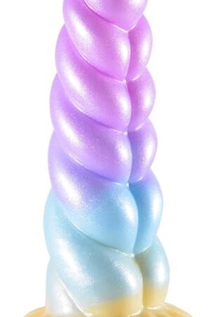 8.07 inch Big Fantasy Dildos,Huge Monster Silicone Dildo with Strong Suction Cup,Realistic Soft Adult Sex Toy for Women Men,Thick Anal Plug for Couple G-Spot Prostate Massager