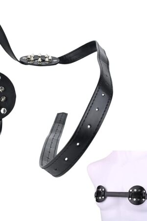 BDSM Bondage Restraints Nipple Toys, Adjustable Nipple Toy for Pain with Spike Fetish Areola Massager Clitoral Massager Female Pleasure Toys, Pleasure Extension Toys SM Erotic Toys for Couples