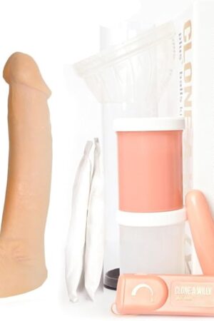 Clone-A-Willy Do-It-Yourself Penis and Balls Molding Kit (Light Skin Tone)
