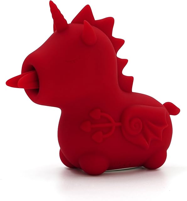 Blaze Diablo Mini Vibrator - Unicorn Vibrators with Powerful Pulses of Pleasure; Unicorn Sex Toys for Women, Small Vibrator and Cute Ladies Personal Toys