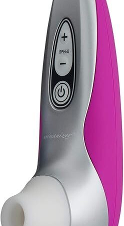 Womanizer Pro40 Clitoris Vibrator Sex Toy | Clit Stimulator with 6 Suction Speeds | Vibrating Dildo Adult Toys for Women | Clit Sucker Sexual Pleasure Tools for Women | Personal Massager | Magenta