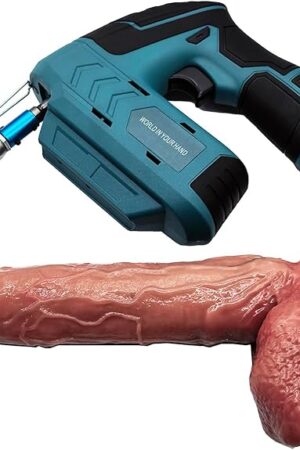 Curve Saw Sex Kit with Large Realistic Dildo DIY Saw Sex Machine Super Fast Auto Thrusting Powerful Sex Gun Adult Sex Toy for Advanced Players