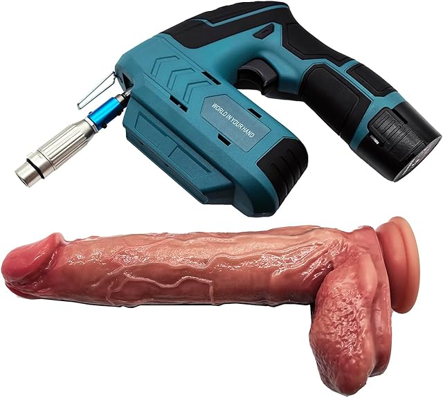 Curve Saw Sex Kit with Large Realistic Dildo DIY Saw Sex Machine Super Fast Auto Thrusting Powerful Sex Gun Adult Sex Toy for Advanced Players