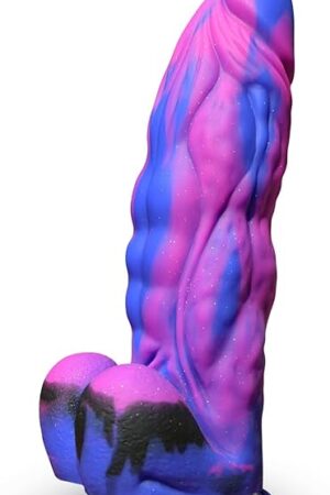 95'' Huge Fantasy Realistic Dildo,24'' in Diameter Thick G-spot Dildo,Soft Silicone Anal Dildo with Powerful Suction Cup,Adult Sex Toys for Women Men Gay Couple for Clitoral Vaginal Anal Stimulation