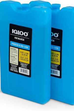 Igloo Maxcold Ice Blocks, Long Lasting Cold Freezer Ice Packs