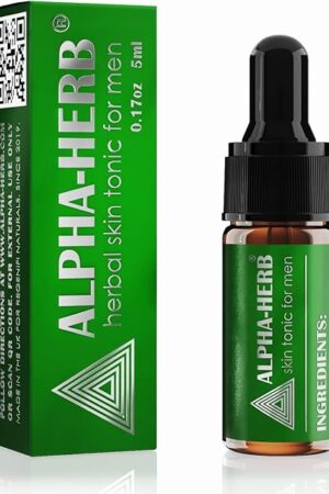 Alpha-Herb? No-Numbing Herbal Delay Spray Drops to Last Longer - Climax Control - Provides 30+ Uses per 5ml Bottle