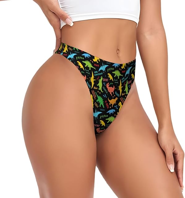 G-String Thongs for Women Panties Stretch T-back Tangas Low Rise Hipster Sexy Underwear S-3XL