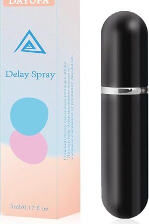 Enhancers - Desensitizing Delay Spray for Men, Clinically Proven to Help Men Last Longer in Bed - Precise Dosage Control - 0.17 FL OZ