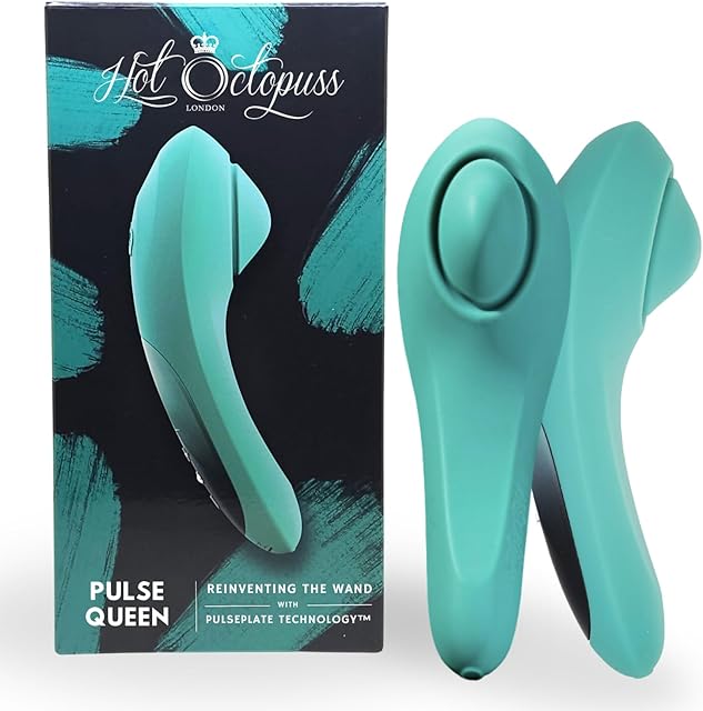 Hot Octopuss | Pulse Queen Oscillating Wand Vibrator | Sex Toys for Women | Sex Toy Wand | Sex Vibrator Wand | Waterproof and Rechargeable Sex Toys for Women