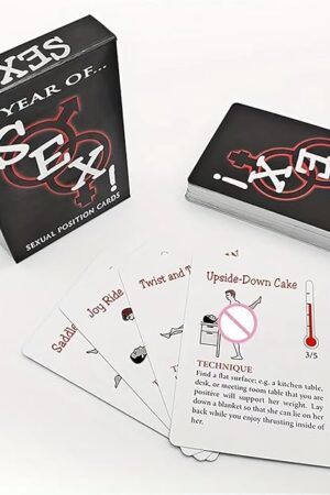 Adult Sex Game Position Cards,Have Fun for Married and Couple All Date Night,Sex Game Position Cards with Pictures