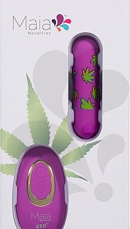 Jessi 420 Remote Control Vibrator Purple