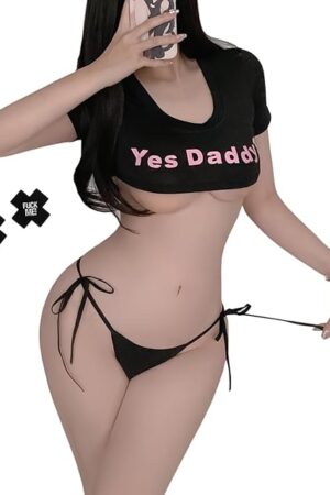 Women's Sexy Cosplay Lingerie Set Micro bikini Lolita Cosplay Anime Costumes Japanese lingerie set