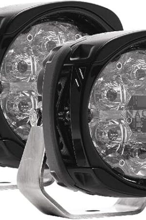 Nacho PM431 Quatro Spot Offroad LED Lightning 60W Each Effective Lumens 10,820 Peak Candela 212,000 Illuminate with Style Your 4x4 Off Road Adventures - Pair