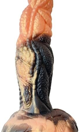 Hynhsun787 inch Dragon Dildo, Monster Dildo with Knot, Silicone Fantasy Dragon Dildo with Very Strong Suction Cup for Anal Prostate Massage,and G-spot Stimulator, Animal Dildo