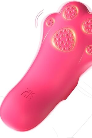 Finger Sex Toys Vibrator for Women, STUKUNI Cat Paw Shape Bullet Vibrator G-Spot Clitoral Stimulator with 9 Vibrations Finger Adult Sex Toy Sexual Pleasure Tools Mini Vibrator Couples Sex Toys