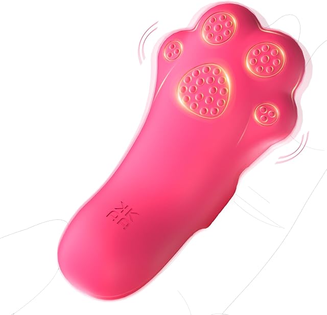 Finger Sex Toys Vibrator for Women, STUKUNI Cat Paw Shape Bullet Vibrator G-Spot Clitoral Stimulator with 9 Vibrations Finger Adult Sex Toy Sexual Pleasure Tools Mini Vibrator Couples Sex Toys