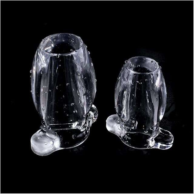 Hollow-Out Hollow-Out Washing Anus Anal Dilator Plug. Cosplay Soft G-spot Vagina Stimulator Training Thrusting Orgasm Tease Masturbator Sex Toy for Women Female Men Male Unisex (Small)