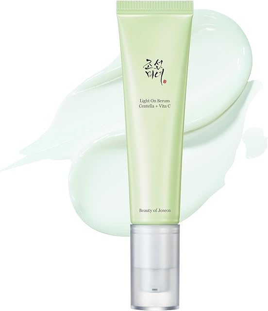 Beauty of Joseon Light On Serum Vitamin C Centella Dark Spot Fine Lines Pigmentation Correcting Serum, Hydrating Moisturizer, Korean Skin Care for Men and Women, 30ml, 1 floz