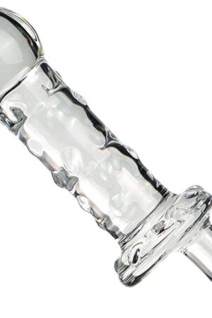 Glass Wand Anal Plug,Crystal Butt Plug Glass Anal Dildo Prostate Massager Sex Toy Glass Anal Dildo Adult Sex Toys Crystal Glass Pleasure Wand Dildo Glass Dildo Butt Plug for Women Men