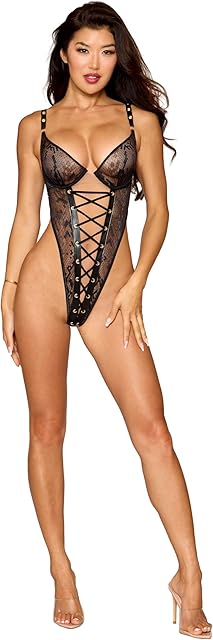 Women's Black Teddy