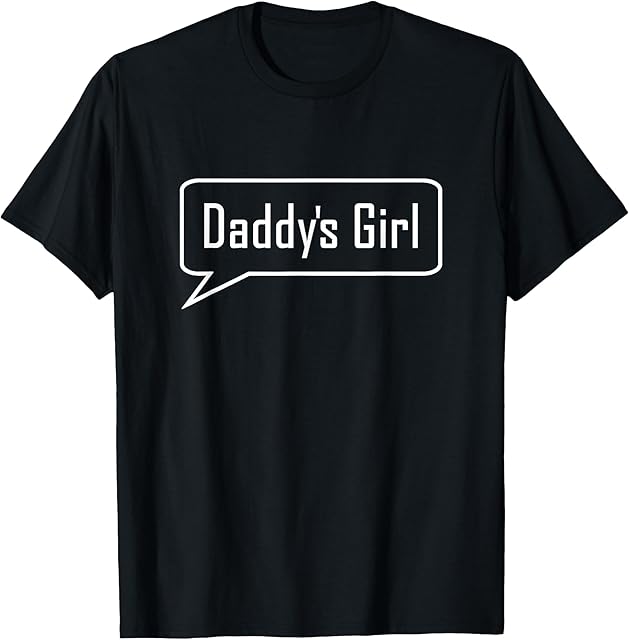 Daddy's Girl DDLG Fetish, BDSM Daddy Dom Kink Gift T-Shirt